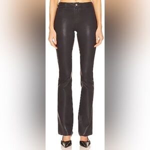 L’agence Ruth High Rise Straight Leg Greystone Coated Wax Jeans Women’s 25 0